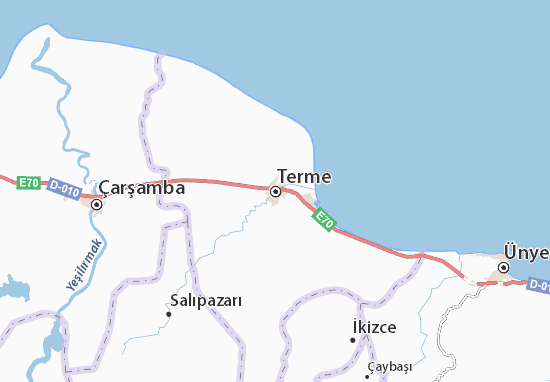 Karte Stadtplan Terme
