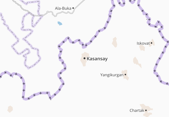 Kaart Plattegrond Kasansay