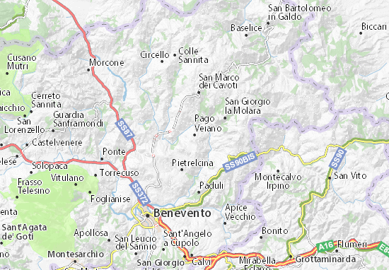 Pago Veiano Map