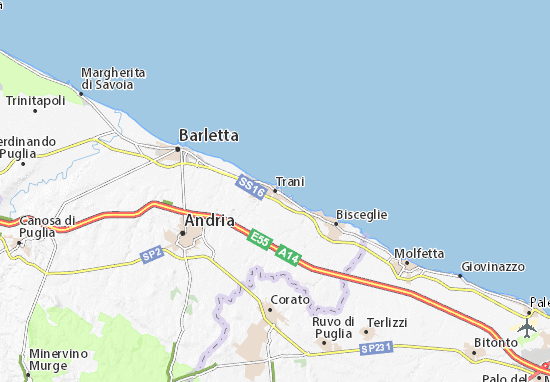 Trani Map