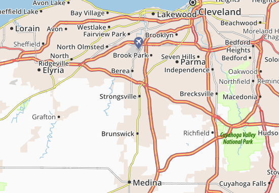 Strongsville Map