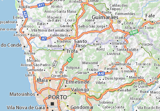 Mapas-Planos Couto-Santa Cristina
