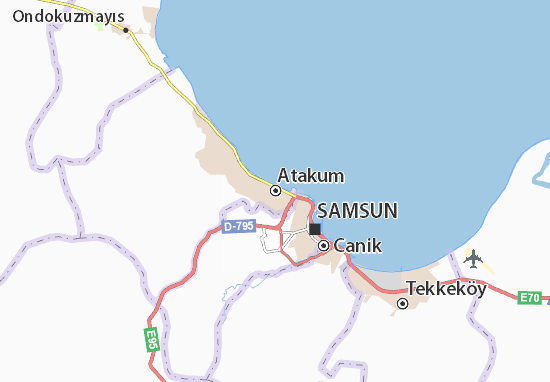 Mapa Atakum