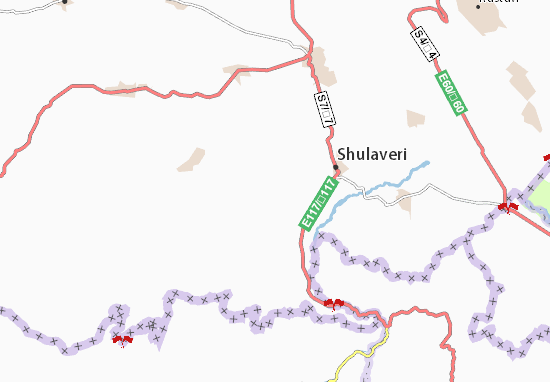Karte Stadtplan Naghvarevi