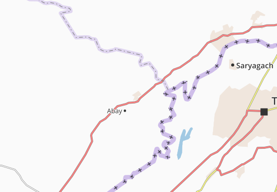 Abay-bazar Map