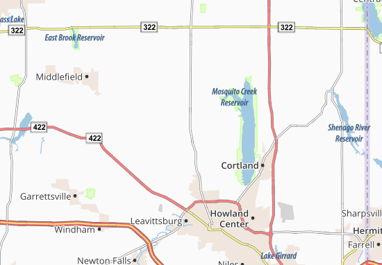 Mapa Bristolville
