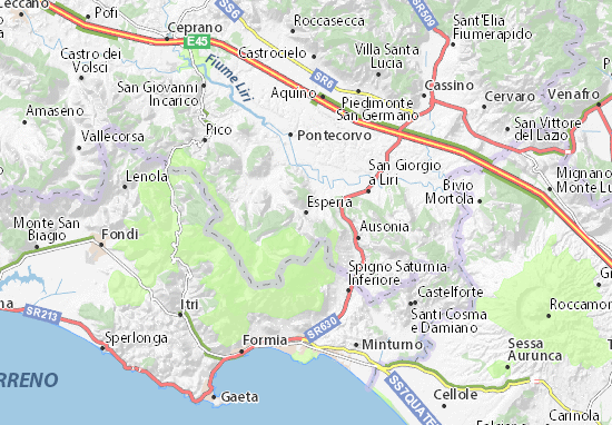 Esperia Map