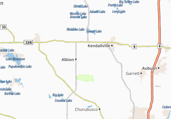 Skinner Lake Map