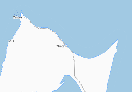 Karte Stadtplan Ohata