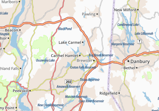 Carmel Hamlet Map