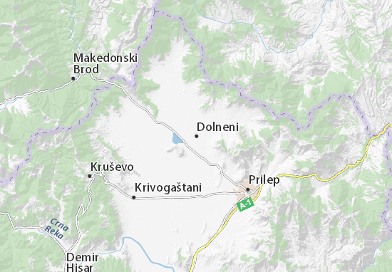 Dolneni Map