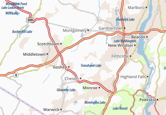 Hamptonburgh Map