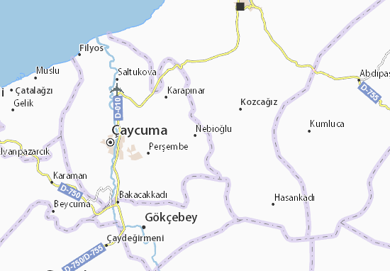 Nebioğlu Map
