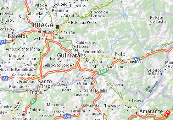 Carte-Plan Guimarães