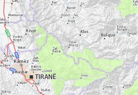 Kaart Plattegrond Xibër-Murriz