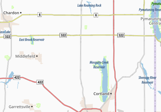 Kaart Plattegrond North Bloomfield