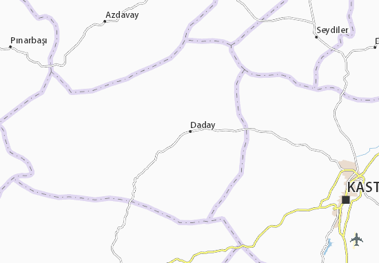 Mapa Daday