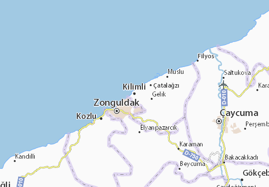 Kilimli Map