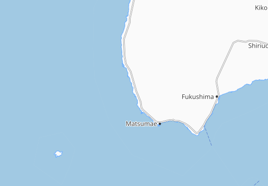 Kaart Plattegrond Shizuura