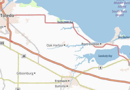 Mapas-Planos Oak Harbor