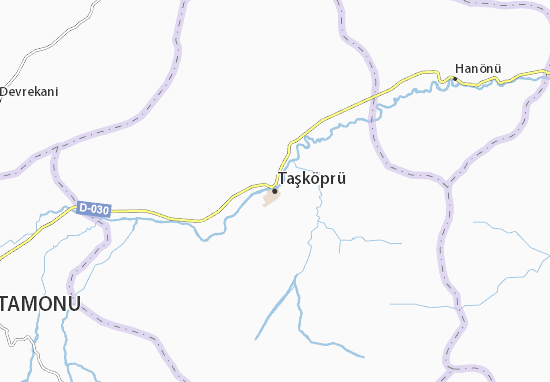 Karte Stadtplan Taşköprü