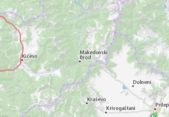 Mapa Suvodol
