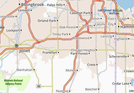 Frankfort Square Map