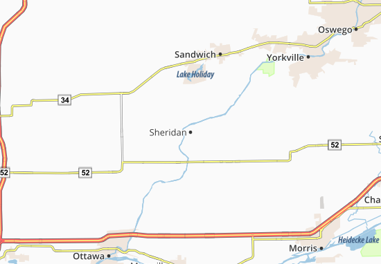 Sheridan Map