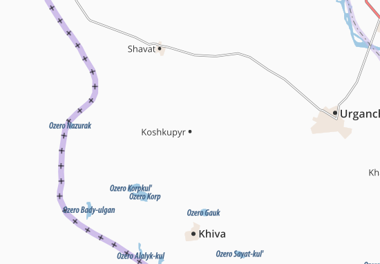 Carte-Plan Koshkupyr