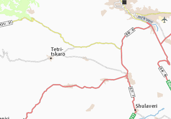 Tsintskaro Map