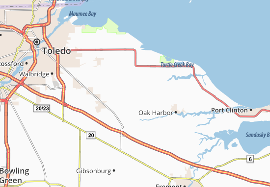 Kaart Plattegrond Graytown