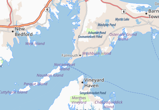 Falmouth Map