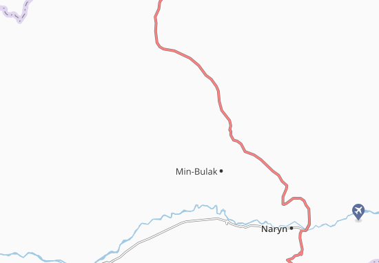 Mapa Toguzbulak
