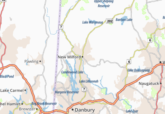 New Milford Map