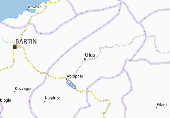 Karte Stadtplan Ulus