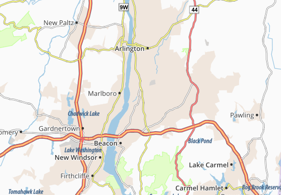 Wappingers Falls Map