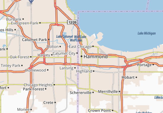 Hammond Map