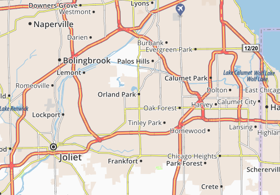 Orland Park Map