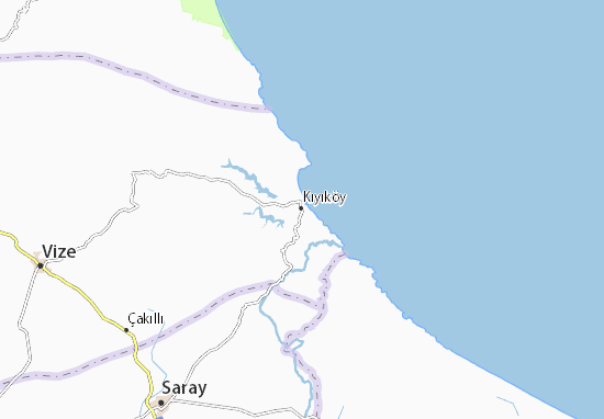 Kıyıköy Map
