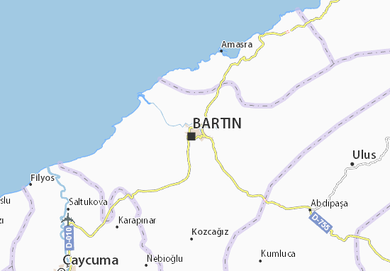 Bartın Map