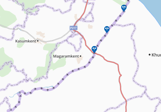 Magaramkent Map