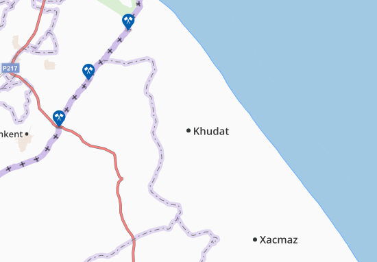 Mapa Khudat
