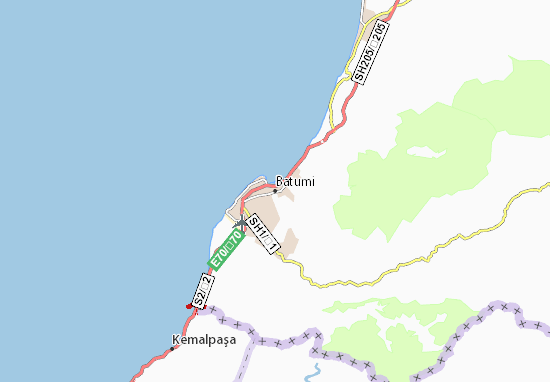 Mapa Batumi