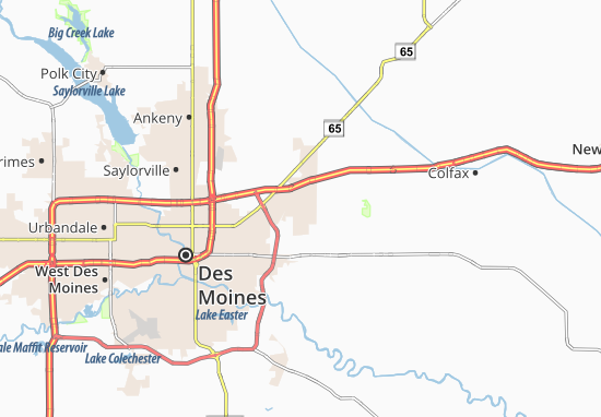 Karte Stadtplan Altoona