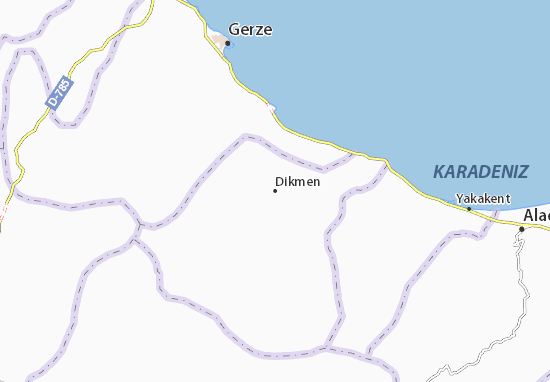Dikmen Map