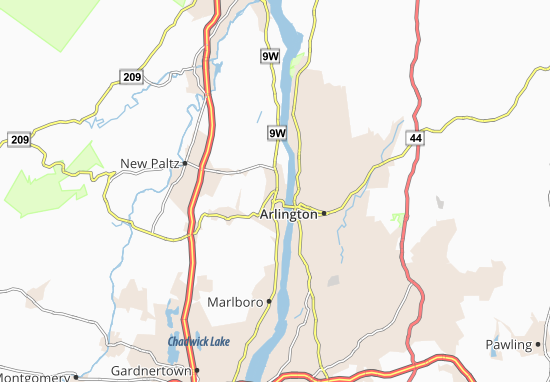 Mapa Highland