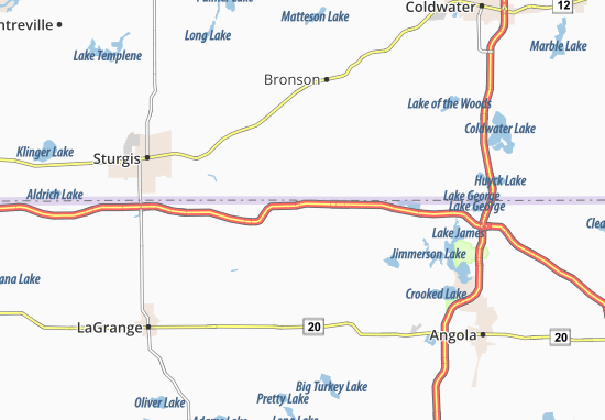 Greenfield Mills Map