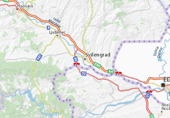 Carte-Plan Svilengrad