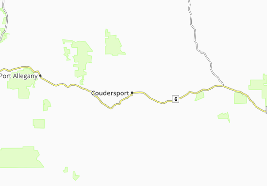 Coudersport Map