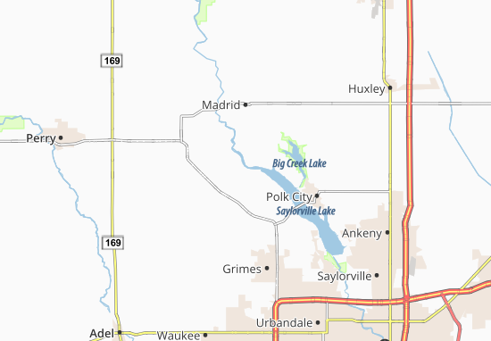 Kaart Plattegrond Gibbsville